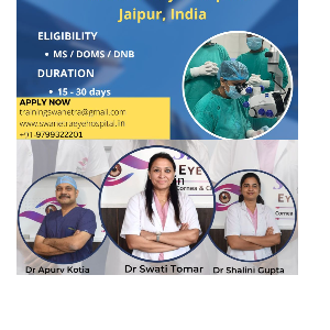 Dr. Swati Tomar - Ophthalmic surgery in Jaipur