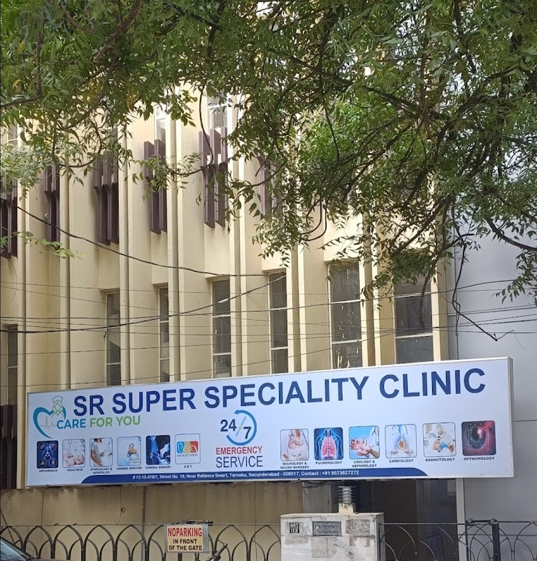 SR superspeciality clinic, tarnaka - 609