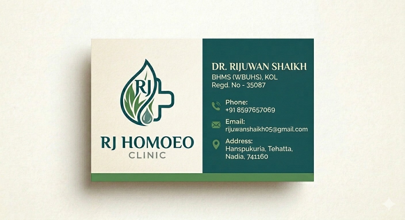 RJ HOMOEO CLINIC - 1947